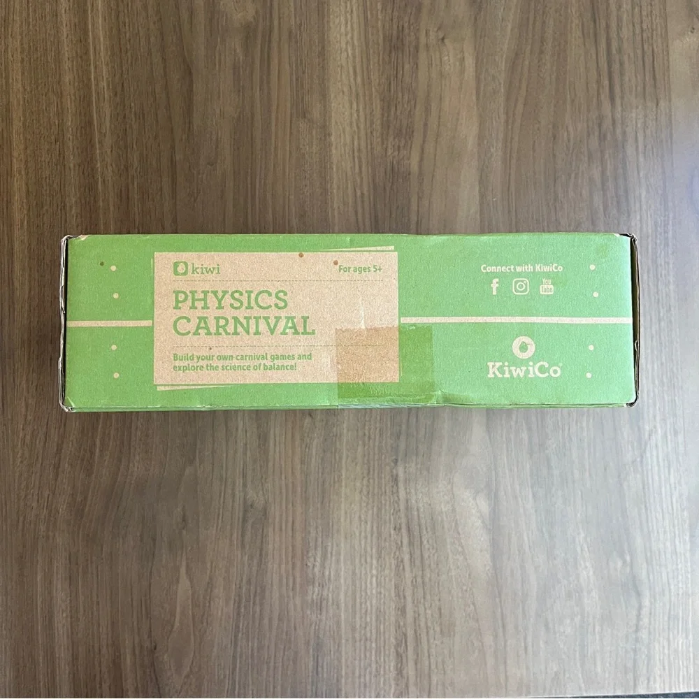 KiwiCo Physics Carnival Learning Educational Kit Ages 5+ New In Box STEM STEAM